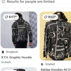 Rare Patrick Kyle Adidas Collab pullover hoodie.